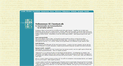 Desktop Screenshot of ikontext.dk